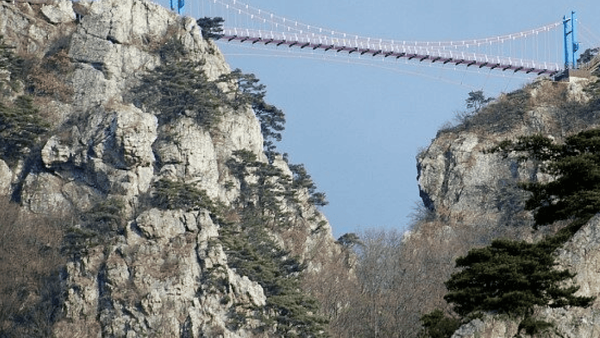 백아산 하늘다리, / 사진=온라인 커뮤니티