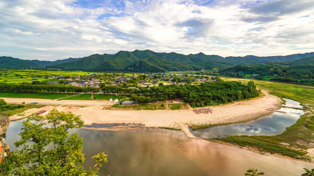 부용대 / 사진=온라인 커뮤니티